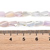 Electroplate Glass Beads EGLA-D300-01A-07-3