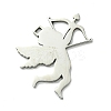 Non-Tarnish 201 Stainless Steel Pendants STAS-D095-01P-1