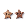 Lovely Stars 2-hole Basic Sewing Button NNA0Z19-4