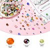 1000Pcs 3 Styles Glass Rondelle Beads GLAA-CJC0009-09C-2