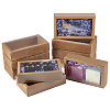 Kraft Paper Cardboard Gift Drawer Boxes CON-WH0085-129C-1