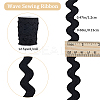 Polyester Wavy Fringe Trim OCOR-GF0003-44D-01-2