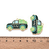 Saint Patrick's Day Alloy Enamel Pendants ENAM-T024-49A-G-3