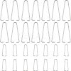304 Stainless Steel Ice Pick Pinch Bails STAS-UN0010-28-1