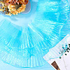 5 Yards Polyester Ruffled Ribbon OCOR-TA0004-06E-7