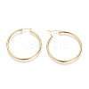 201 Stainless Steel Hoop Earrings LS-X-MAK-R018-40mm-G-3