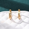 304 Stainless Steel Hoop Earrings EJEW-D331-10G-5