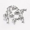 Tibetan Style Alloy Dolphin Pendants TIBEP-1076-AS-FF-2