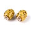Handmade Porcelain Ceramic Beads PORC-T134-02G-2