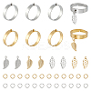 DIY Charms Ring Making Kit DIY-UN0004-89-1