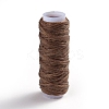 Waxed Polyester Cord YC-WH0007-03B-33-2