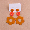 304 Stainless Steel Dangle Stud Earrings FS-WG4F7EC-09-1