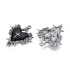 Alloy Enamel Pendants PALLOY-T094-06-2