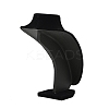 MDF Covered with Velveteen Bust Shaped Necklace Display Stands LS-ODIS-S015-01B-3