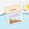 SHEGRACE Brass Spacer Beads XGRPCF834-176G-6