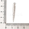 Brass Micro Pave Cubic Zirconia Pendants KK-B127-11P-3