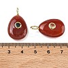 Natural Carnelian Pendants G-H322-01G-10-3