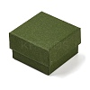 Cardboard Paper Jewelry Storage Boxes with Sponge CON-P023-01A-01-1