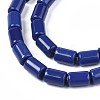 Opaque Solid Color Glass Beads Strands X-GLAA-R217-04-A02-3