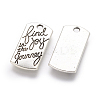 Tibetan Style Alloy Rectangle Pendants LS-TIBEP-Q043-049-RS-2