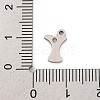 Non-Tarnish 201 Stainless Steel Charms STAS-U016-01P-Y-3