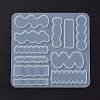 DIY Irregular Shape Cabochon Silicone Molds for Hair Clips DIY-L069-01B-4