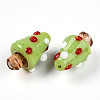 Handmade Lampwork Bumpy Beads X1-LAMP-T022-02A-05-2