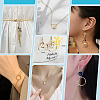 250pcs Tibetan Style Alloy Linking Rings FIND-PH0025-01AG-5