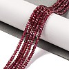 Natural Garnet Beads Strands G-F770-D02-02-1