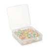 110Pcs 5 Colors Transparent Acrylic Beads TACR-LS0001-05-7