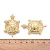 304 Stainless Steel Turtle Pendants STAS-T069-19G-3