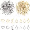 304 Stainless Steel Pendants STAS-UN0017-85-1