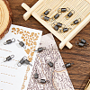 20Pcs Stainless Steel Coil Cord Ends STAS-FH0002-39-4