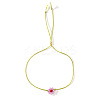 Flower Resin Beaded Slider Bracelets for Women SL9741-1-1