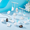 30Pcs 5 Styles Bathroom Theme Opaque Resin Pendants RESI-PH0002-24-5