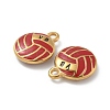 Ion Plating(IP) 304 Stainless Steel Pendants STAS-R008-09G-01-2