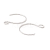 Tarnish Resistant 316 Surgical Stainless Steel Earring Hooks X-STAS-D183-03P-02-3