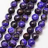 Natural Fire Crackle Agate Bead Strands G-K166-06F-10mm-03-1