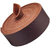 2M Flat AB Grade Cowhide Leather Cord AJEW-WH0479-73G-02-1