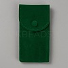 Rectangle Velvet Single Watch Storage Bag ABAG-WH0038-63A-1