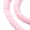 Handmade Polymer Clay Beads Strands CLAY-R089-8mm-Q033-3