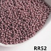 Opaque 8/0 Glass Seed Beads SEED-I013-3mm-RR52-1