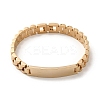 304 Stainless Steel Bracelets BJEW-I129-I-G-1