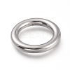 Tarnish Resistant 304 Stainless Steel Linking Rings STAS-H120-10P-A-2