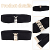 2Pcs 2 Styles Polyester Elastic Corset Belts AJEW-WR0002-19A-3