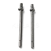 Titanium Stud Earring Findings FIND-R096-02B-P-1