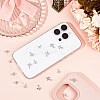 40Pcs 2 Styles Zinc Alloy Rhinestone Cabochons FIND-CP0002-11-4