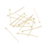 Brass Ball Head Pins KK-WH0058-02C-G01-3
