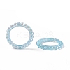 UV Plating Opaque Acrylic Beads Frames PACR-M003-03B-1
