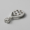 Alloy Hang Snap Base Pendants FIND-WH0145-78-2